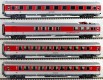 55113 ACME Set of 4 Passenger cars of EuroCity "Blauer Enzian" train running between Klagenfurt and Dortmund (Set 1)